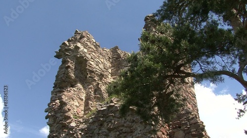 Castle ruins Zubstejn  photo