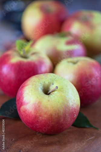 harvest of apples