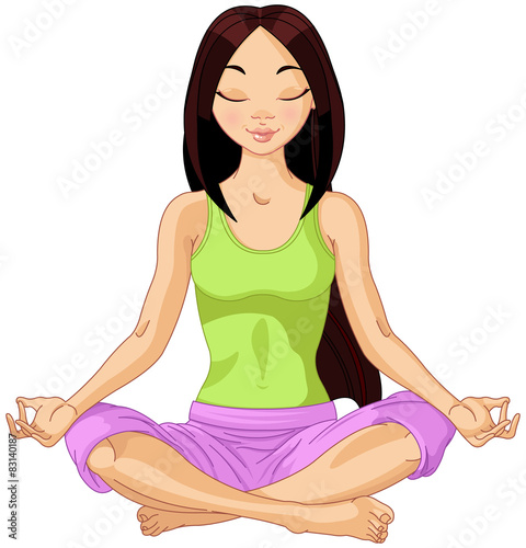 Asian Yogi Girl
