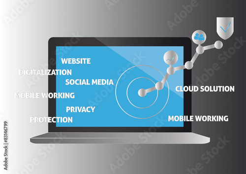 Social Media Vector illustration