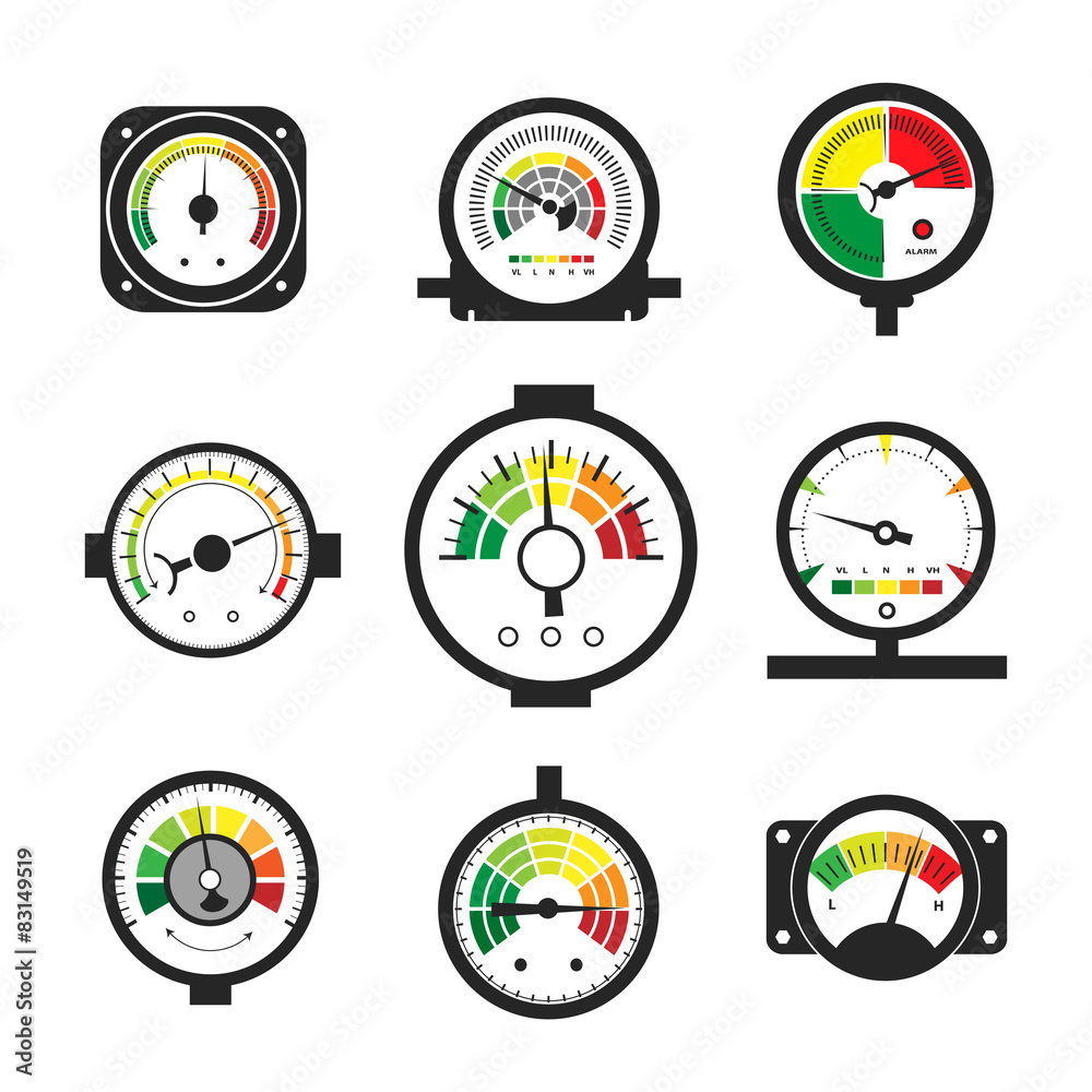 Manometer set, pressure gauge and measurement Manometer set, pressure gauge and measurement