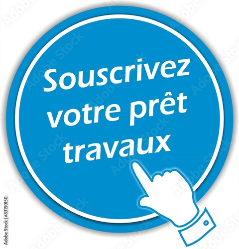 bouton souscrivez votre prêt travaux