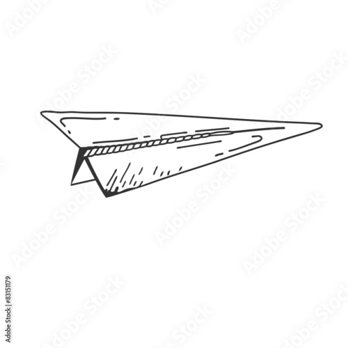 Paper airplane icon
