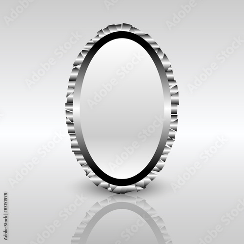 Abstract broken metal frame.
Editable vector Eps 10