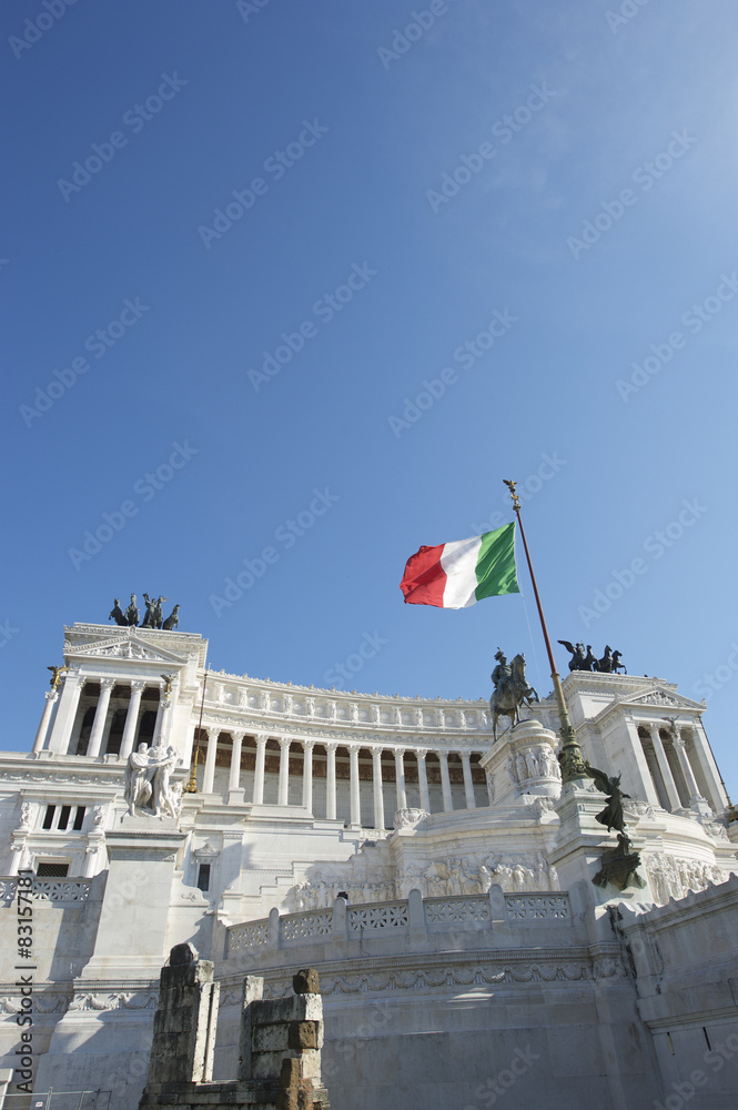 Obraz premium Rome Italy Modernist Architecture of the Altere della Patria