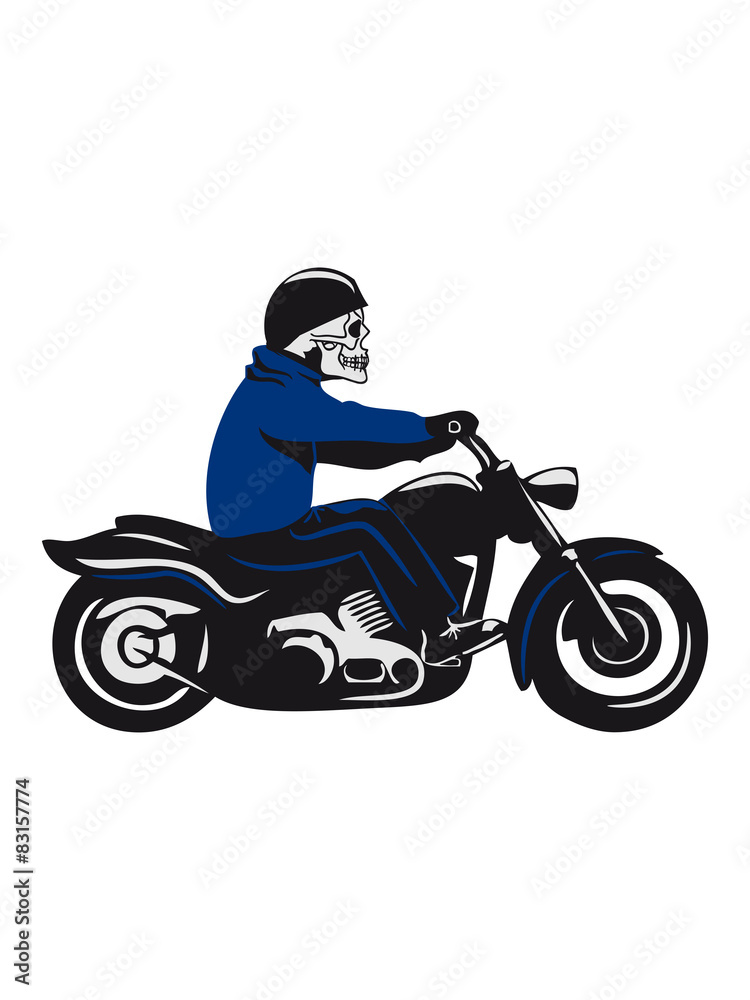 Motorcycle cool skull Motorcycle cool skull