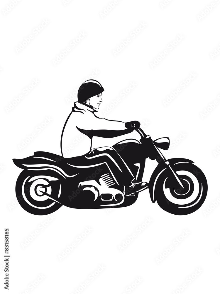Motorcycle cool driving freedom