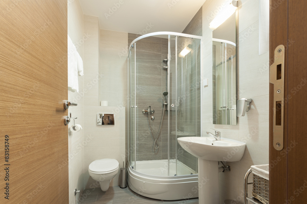 Fototapeta premium Modern bathroom interior