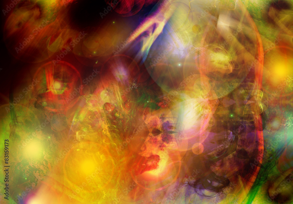 Fototapeta premium Digital art background