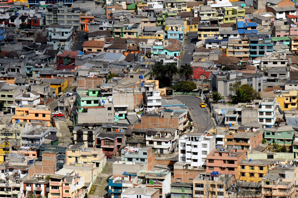 Favela or Villa, Poor Area in latin town