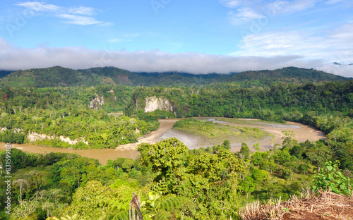 Pastasa river, Macas, Ecuador photo
