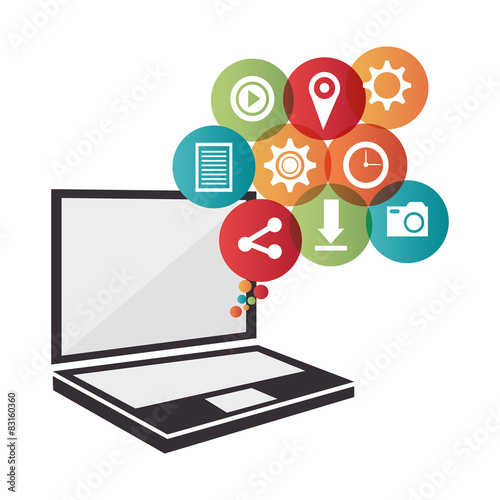 Social media design.