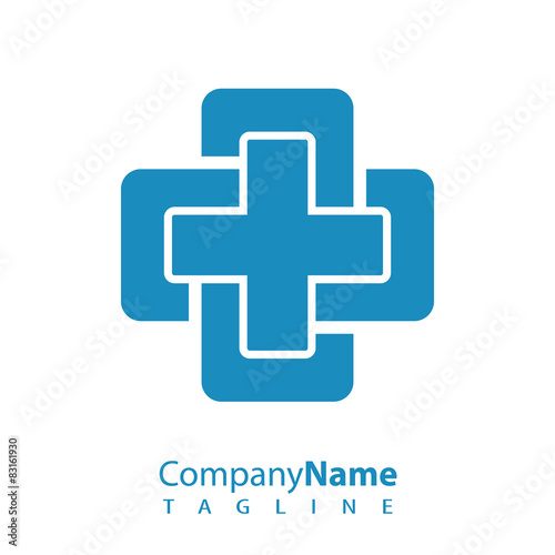 Medical logo icon vector