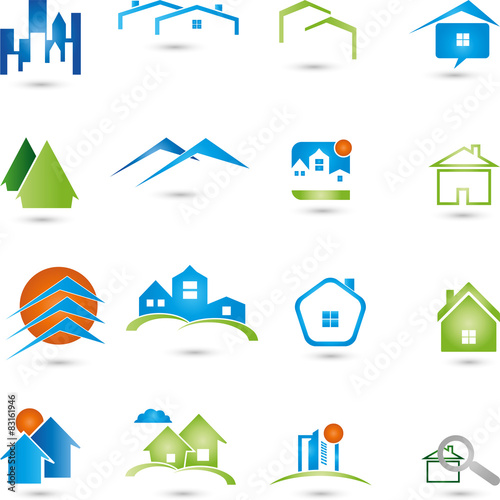 Logos Sammlung, Immobilien, Häuser