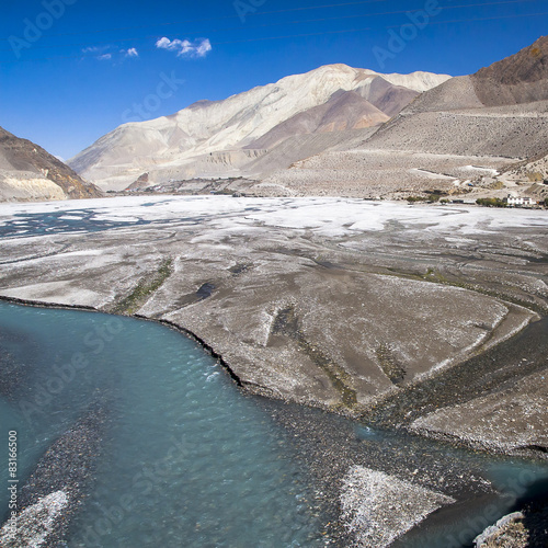 Fotografija Kali Gandaki is a river in Nepal and India, a left tributary of