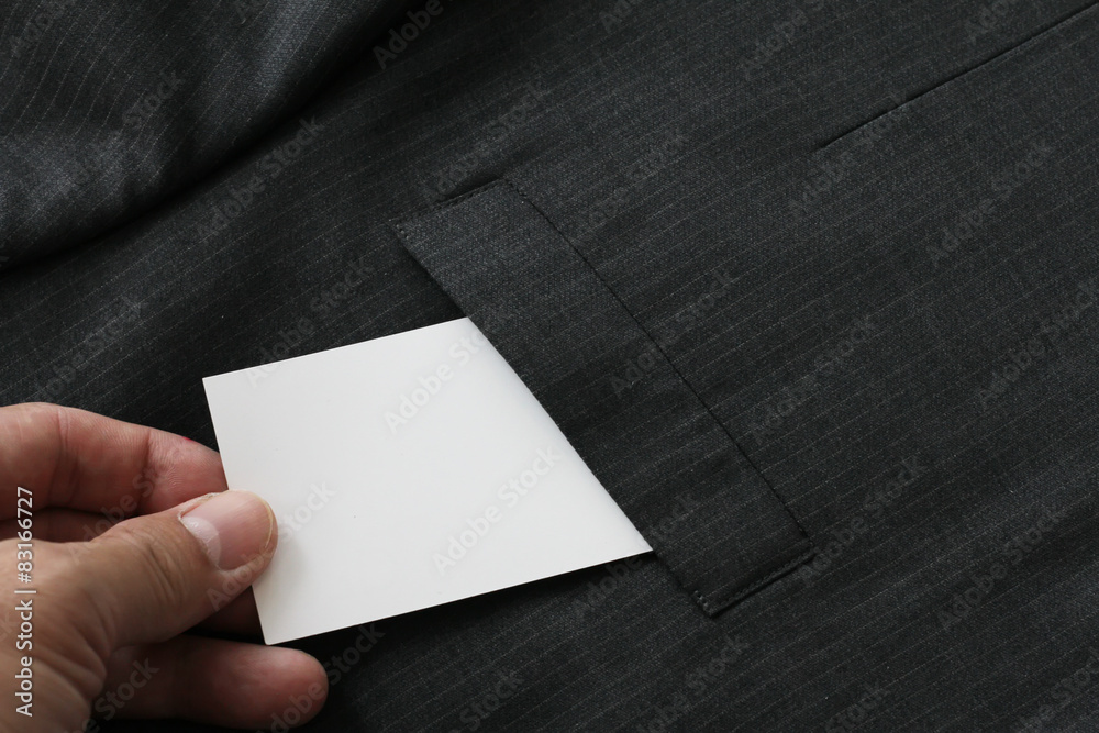 Obraz premium Blank corporate identity package business card with dark grey su