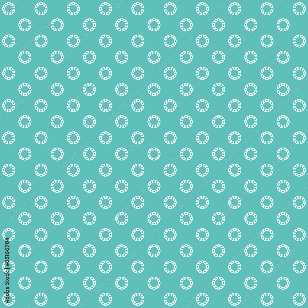 Simple colour background with circles