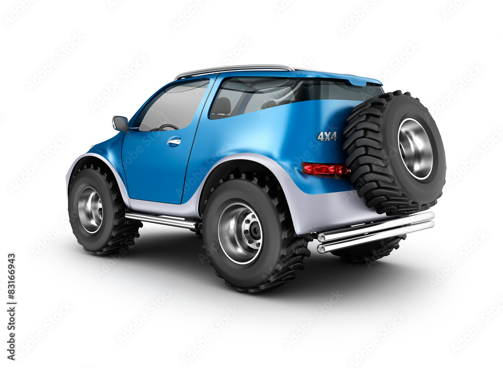 Offroad car concept. My own design.