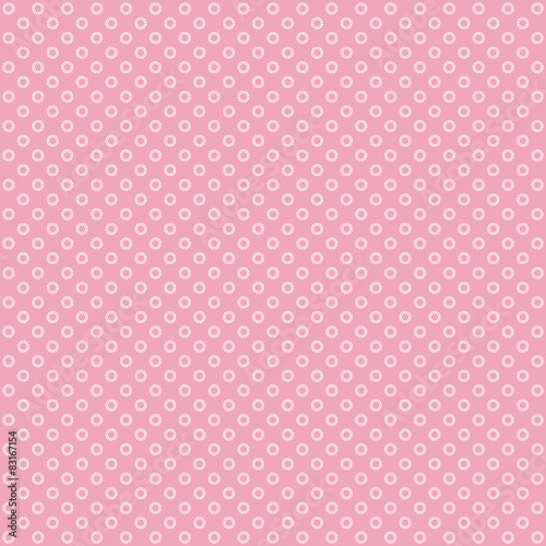 Pink greeting card design.