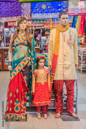 Mannequins dressed in indian clothing © SvetlanaSF
