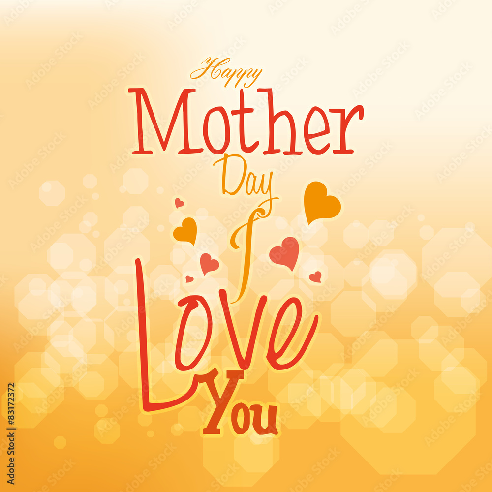 Fototapeta premium Happy mother's day
