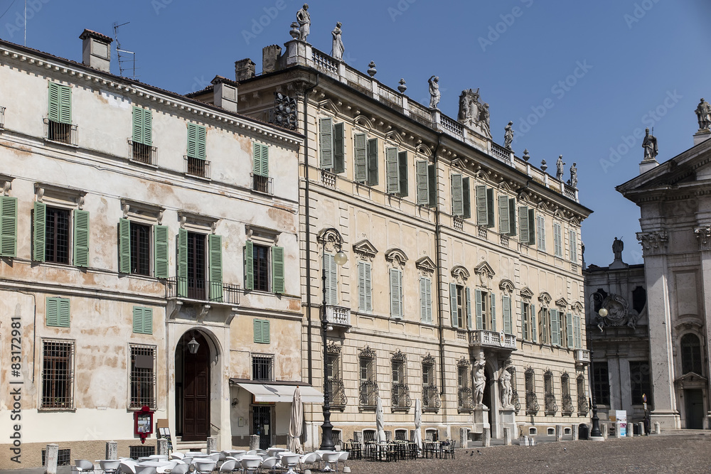 Mantua, Italy, Sordello Square