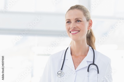 Smiling female doctor 