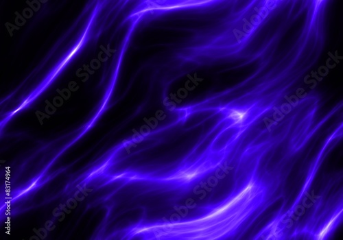Abstract Blue Seamless Plasma Background