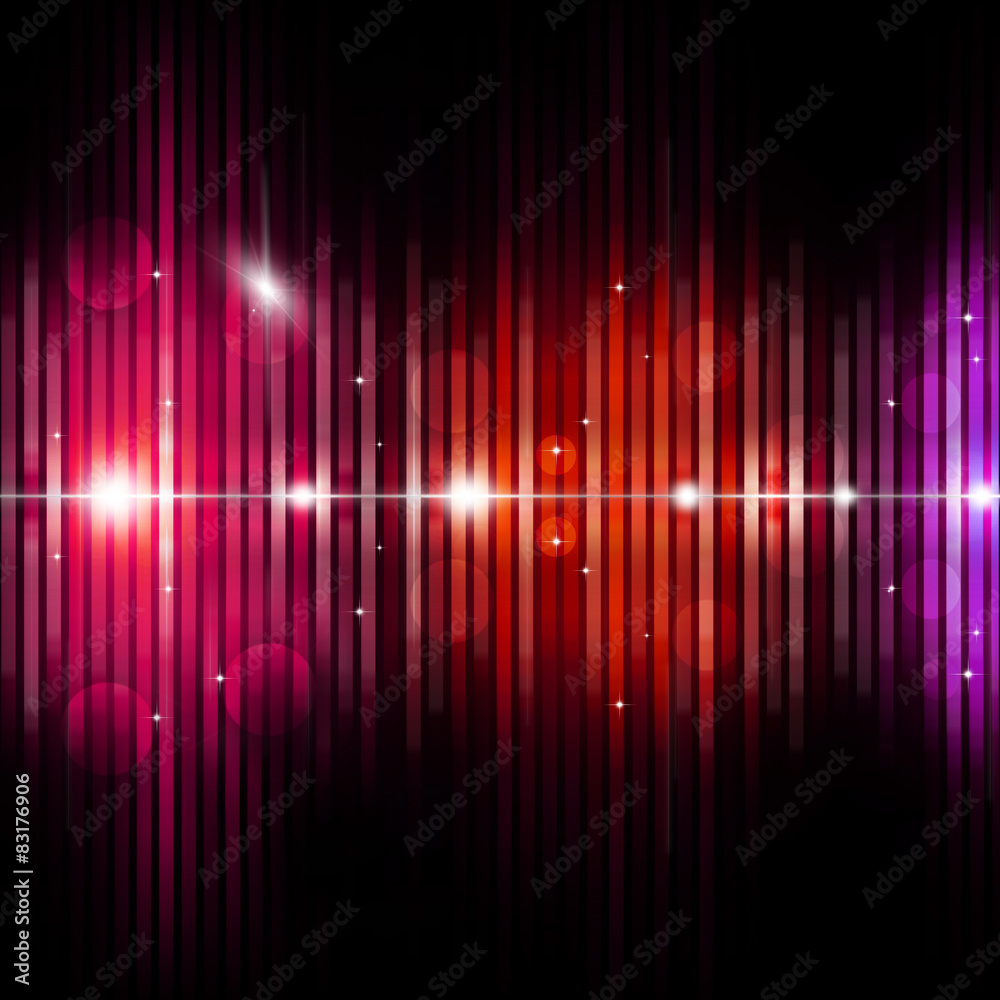 Abstract Equalizer Music Background