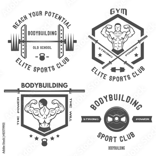 Emblem bodybuilding.