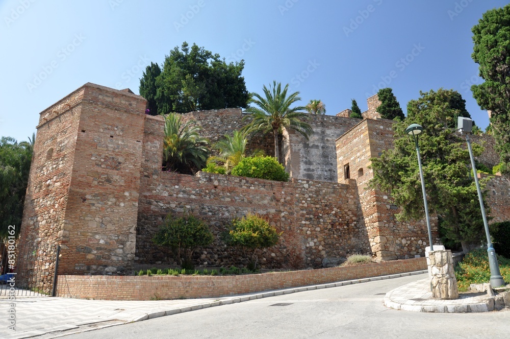 Gibralfaro Castle in Málaga