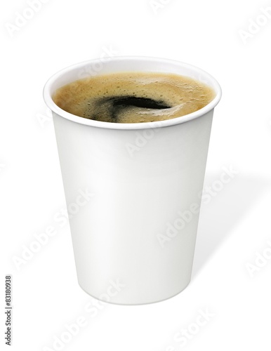 coffee cup with coffee