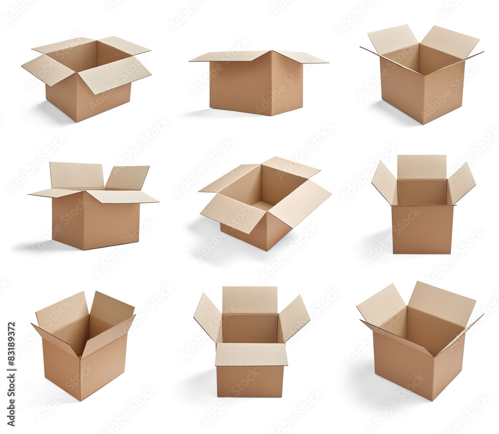 box package delivery cardboard carton box package delivery cardboard carton