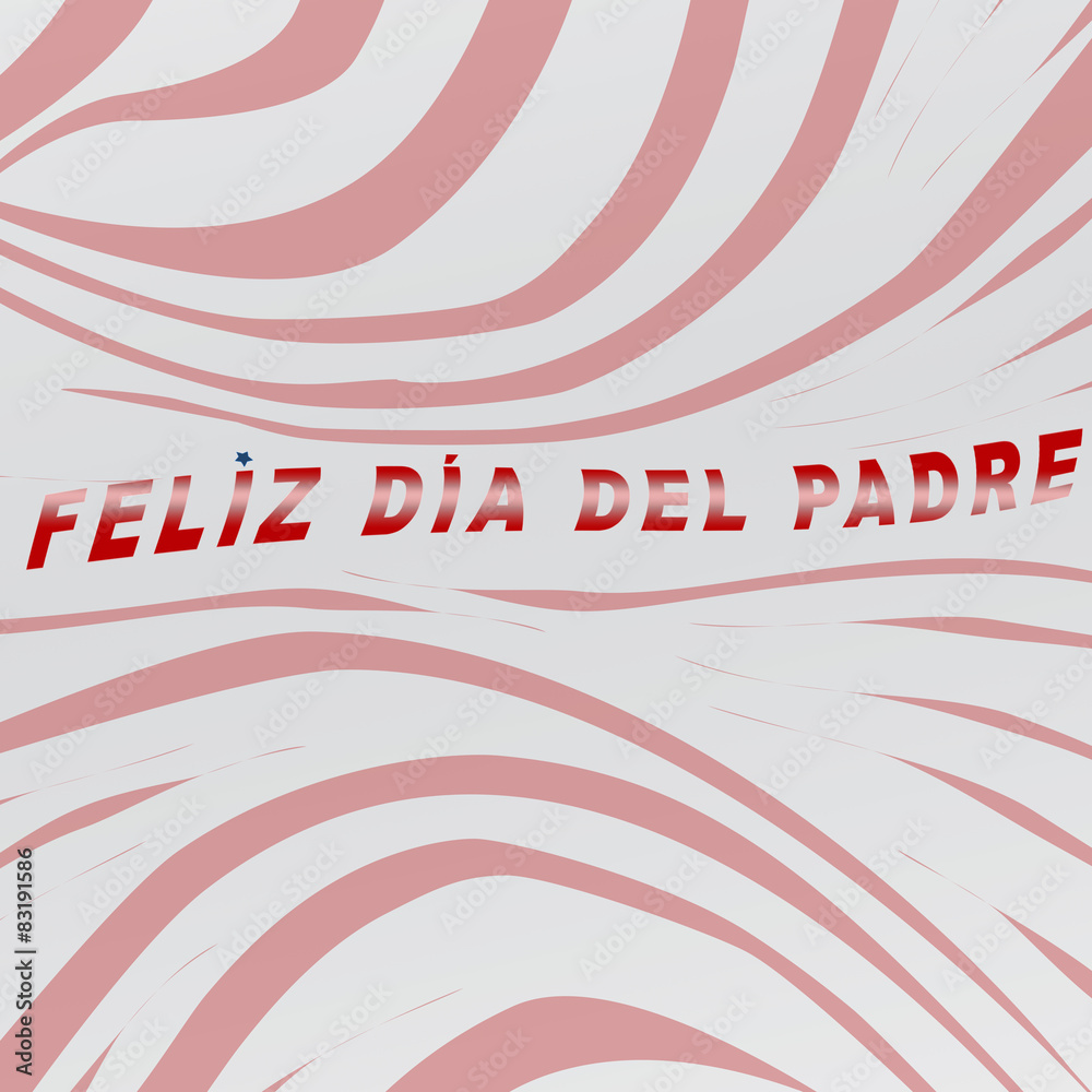 Obraz premium Feliz día del padre 