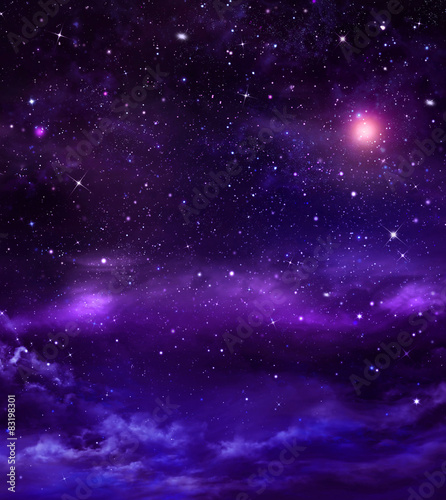 Fototapeta Naklejka Na Ścianę i Meble -   deep outer space, background
