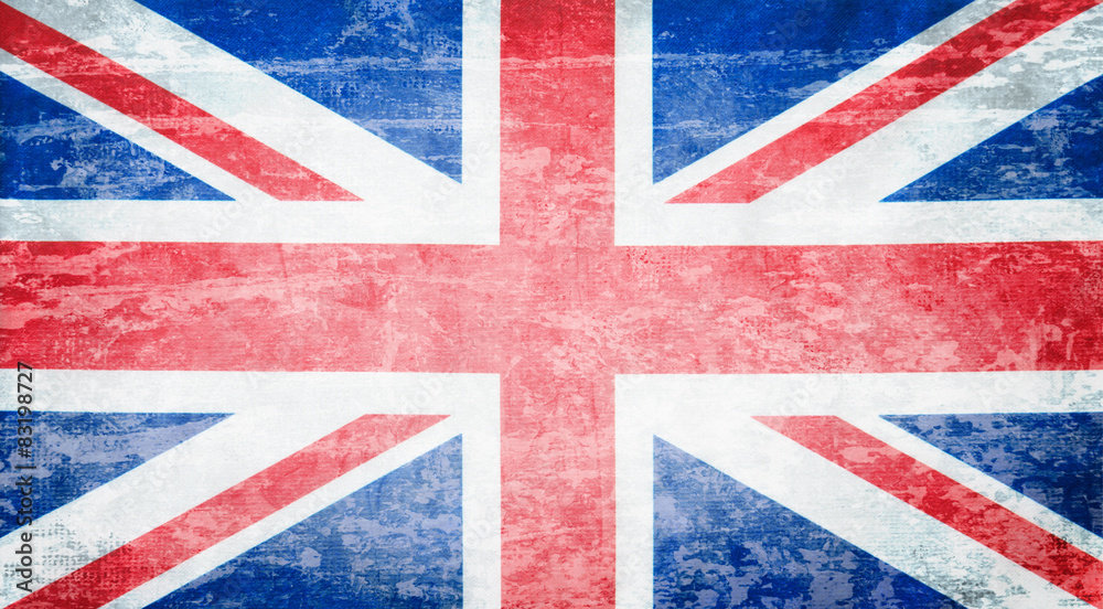 Fototapeta premium Flaga Wielkiej Brytanii