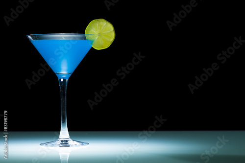Blue Martini cocktail