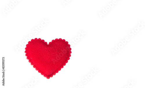 red valentine heart
