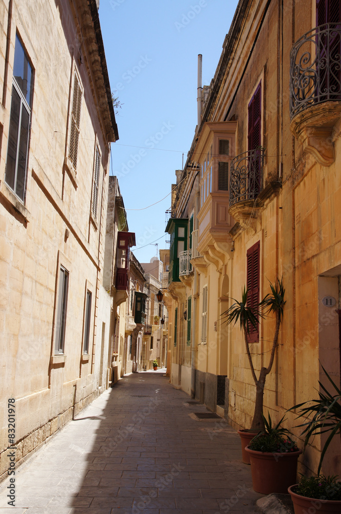 rue étroite de Rabat