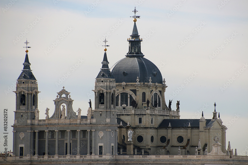 Almudena Cathedral, Madrid, Spain.