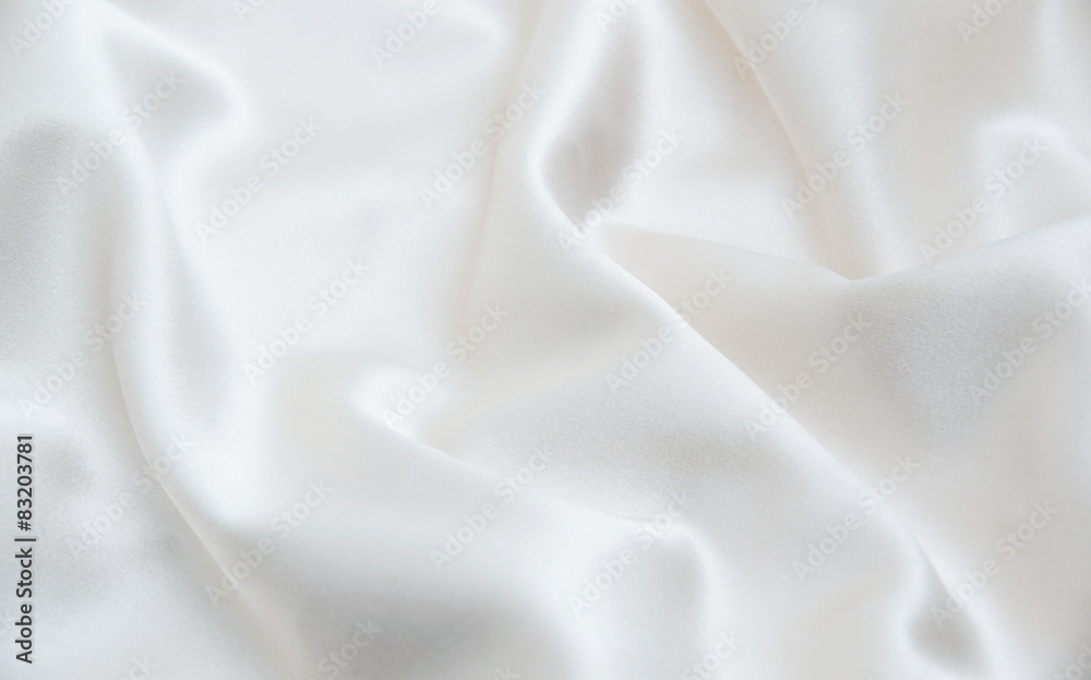 Obraz premium white satin fabric 