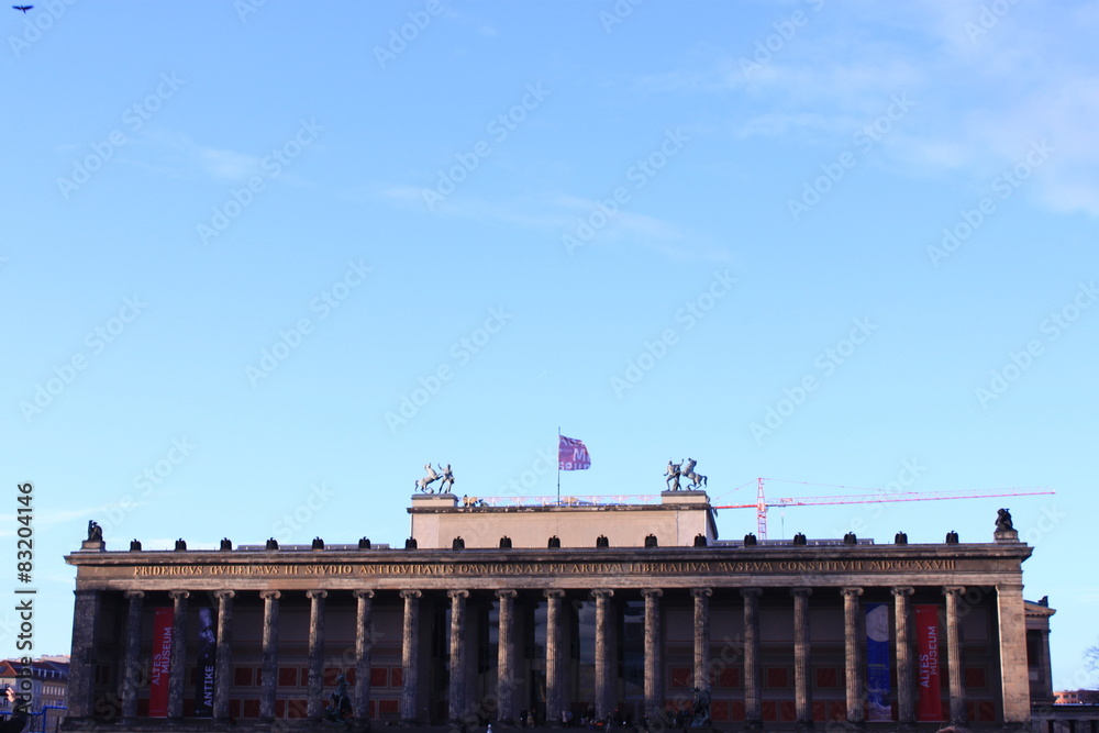 Obraz premium Das alte Museum in Berlin