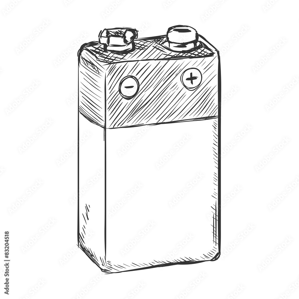 Battery Sketch Battery Sketch
