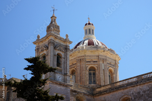 Clocher et Dôme de l'église Saint-Paul - Malte