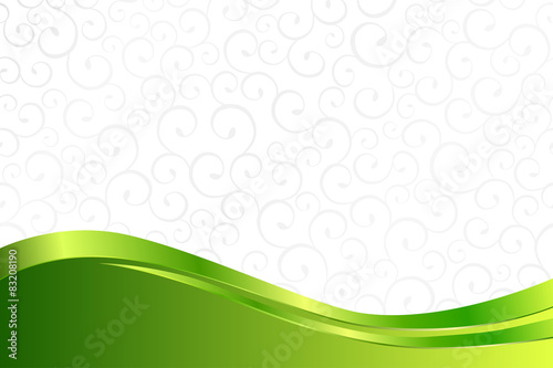 Background pattern white grey with green lines vector