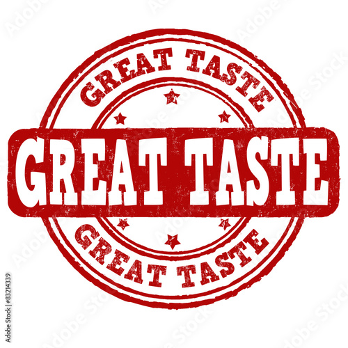 Great taste stamp
