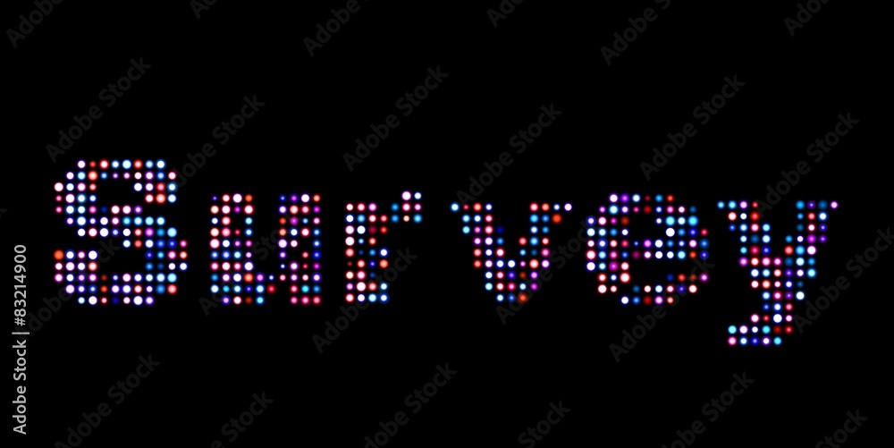 Survey led text Survey led text
