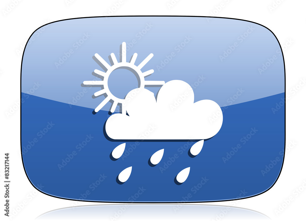 rain icon waether forecast sign rain icon waether forecast sign