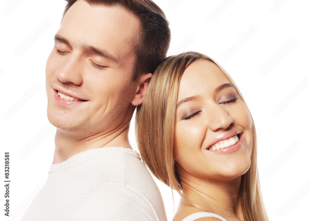 lovely happy couple hugging lovely happy couple hugging