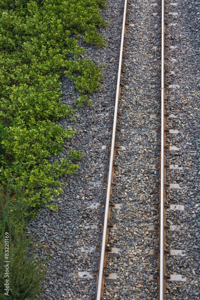 Obraz premium Rail rural Thailand